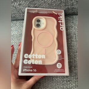Brand New Artikl iPhone 16 Case – Cotton Pink | MagSafe Compatible